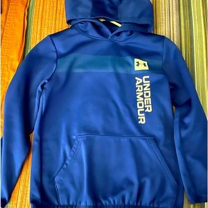 Under Armour Boys Armour Fleece Hoodie Size M